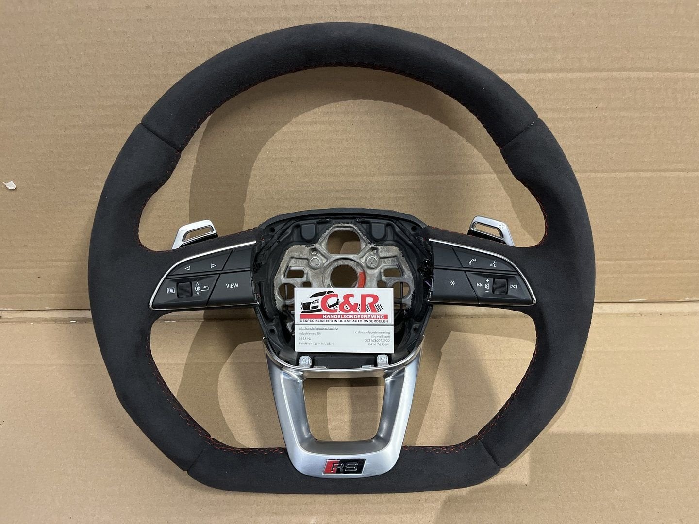 Audi rs stuur stuurwiel a1 a3 q3 a4 a5 alcantara, -, -, Nieuw, -