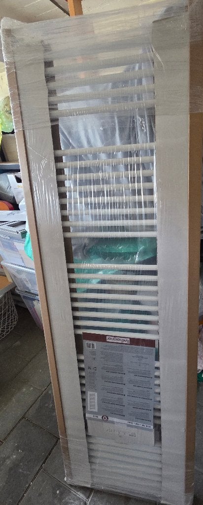 radiator 600 x 1820 x 30 wit design, Ophalen, Radiator, Nieuw, 60 tot 150 cm
