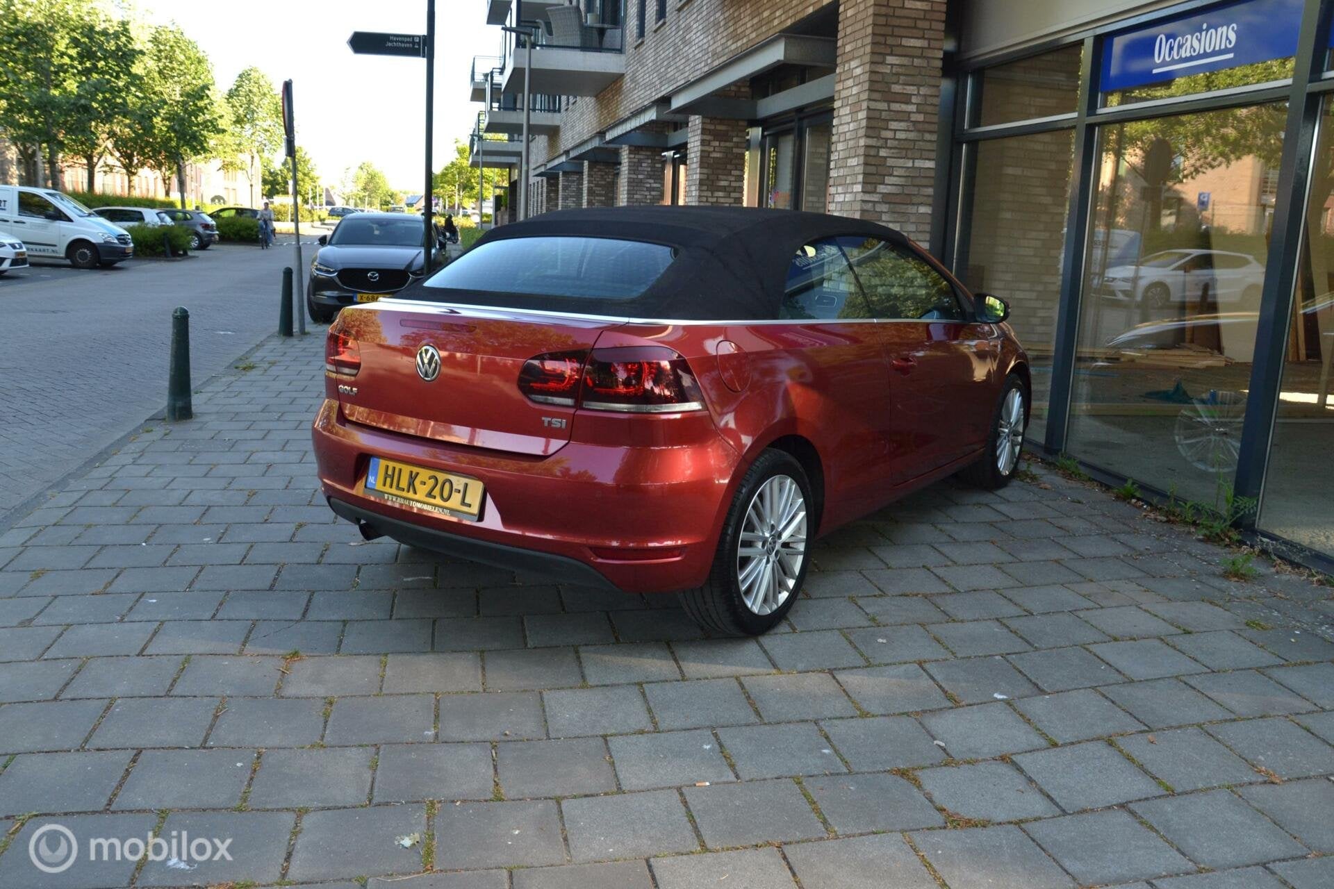 Volkswagen Golf Cabrio 1.2 TSI BlueMotion|CUP|Stoelverw|PDC, Auto's, Voorwielaandrijving, Euro 5, Stof, Gebruikt