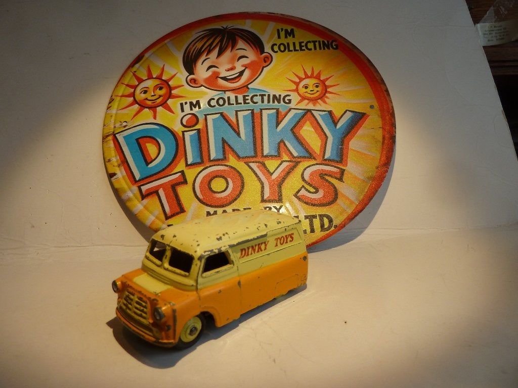 DINKY TOYS - DINKY TOYS - DINKY TOYS - DINKY TOYS: BEDFORD, Ophalen of Verzenden, Gebruikt, Auto, Dinky Toys