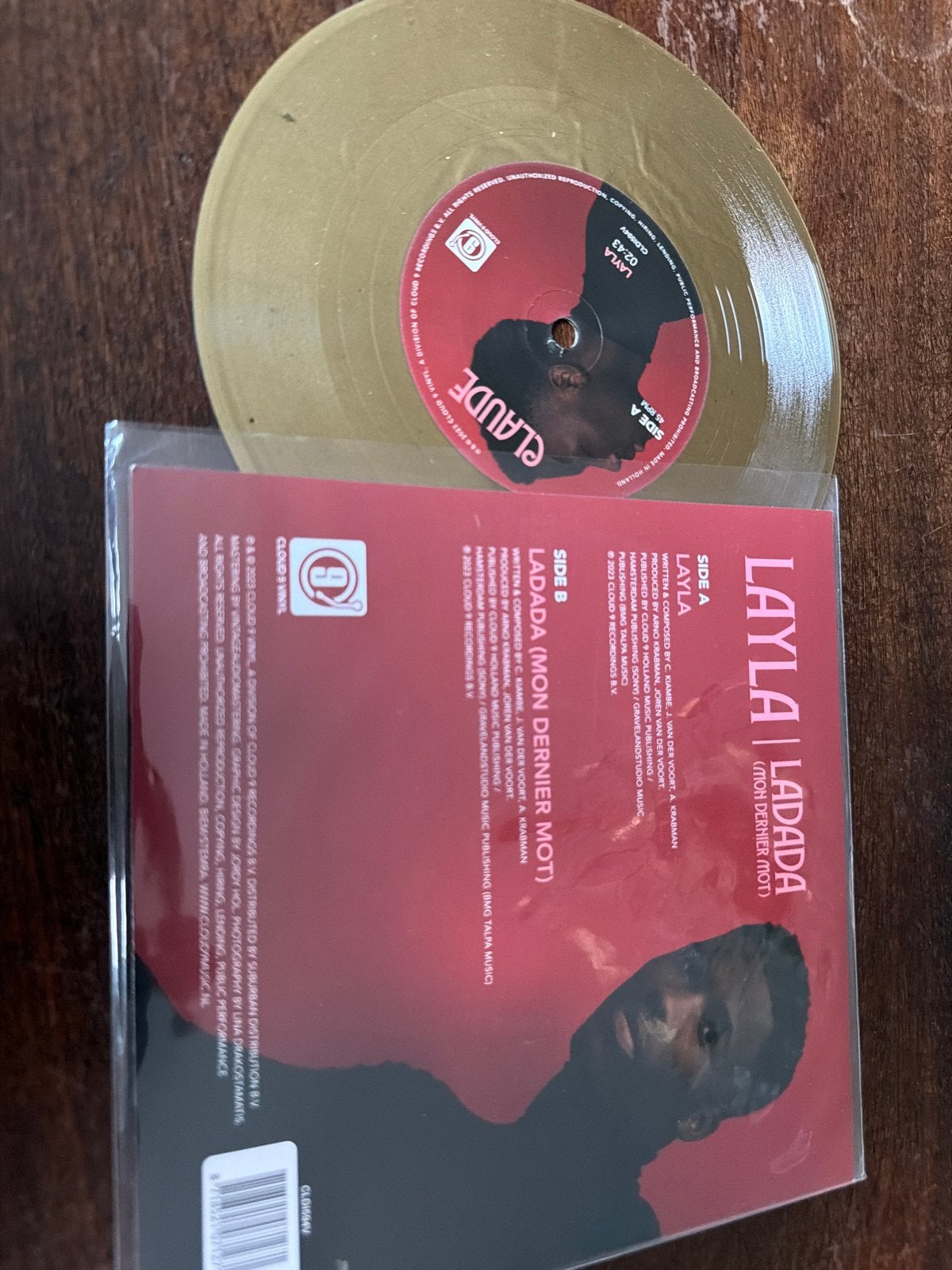 Claude - Layla / Ladada (Mon Dernier Mot) - Single, 7 inch, Single, Ophalen of Verzenden, Zo goed als nieuw