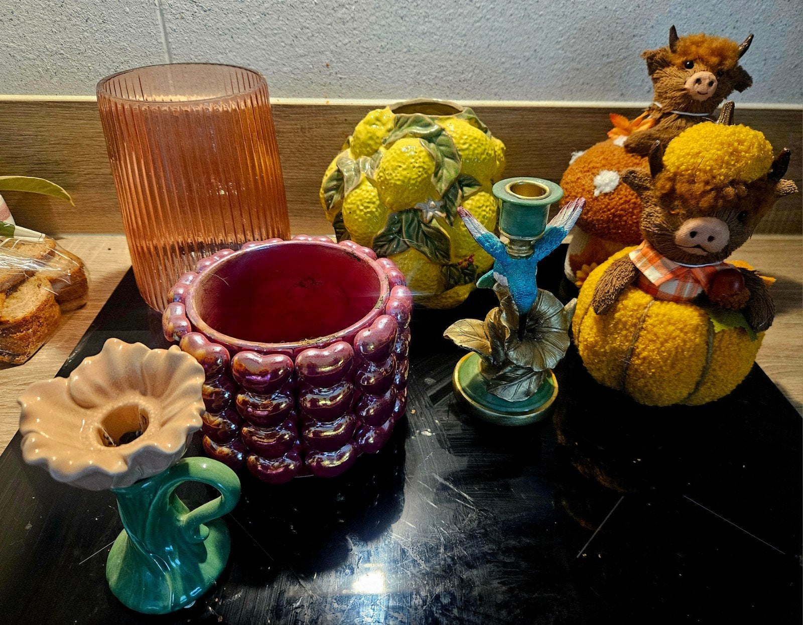 Mooie huis decoratie., Huis en Inrichting, Ophalen, Zo goed als nieuw, Meerkleurig, Glas