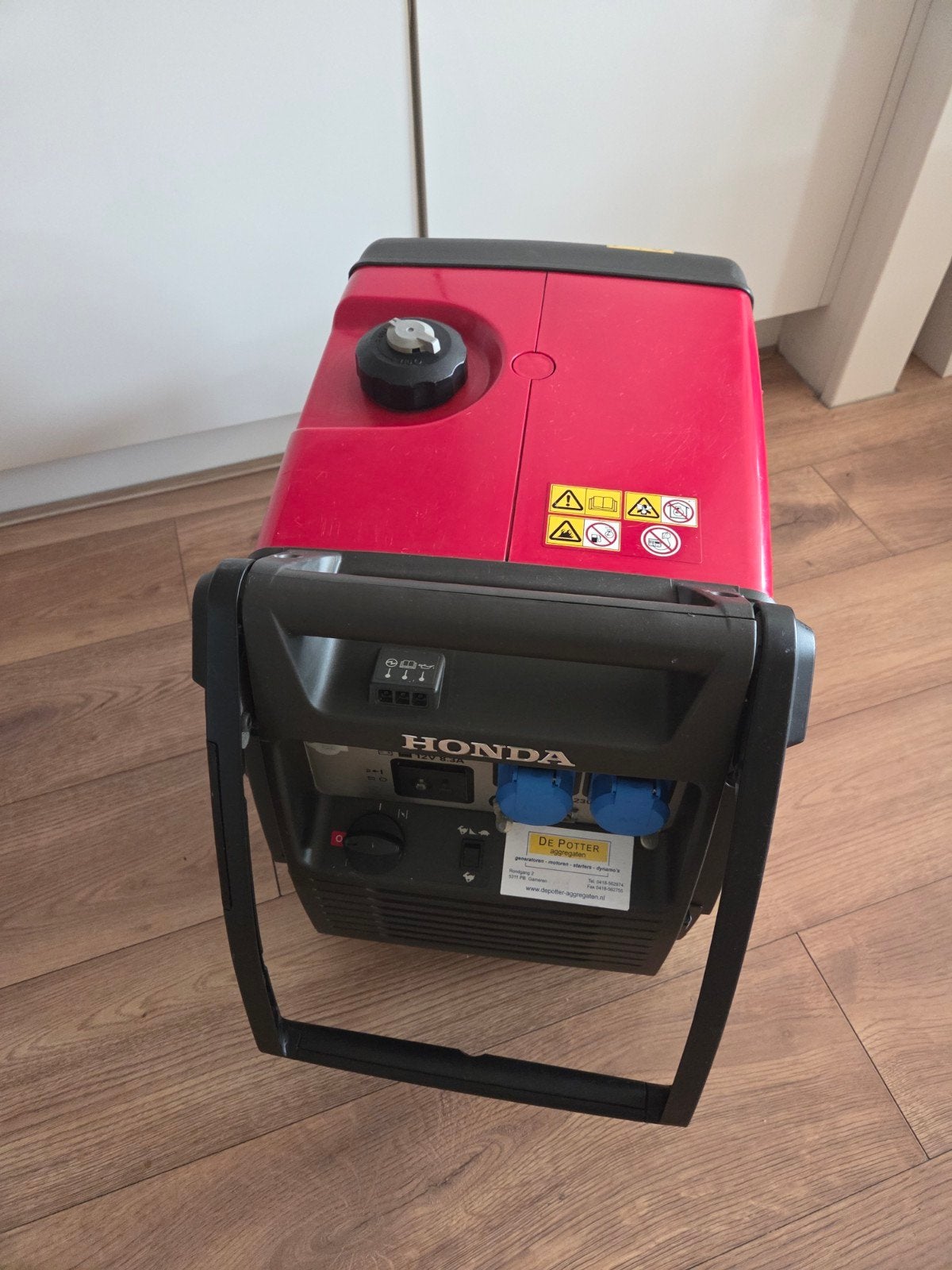 Honda EU30i aggregaat generator z.g.a.n, Ophalen, Gebruikt, Benzine, Geluidgedempt