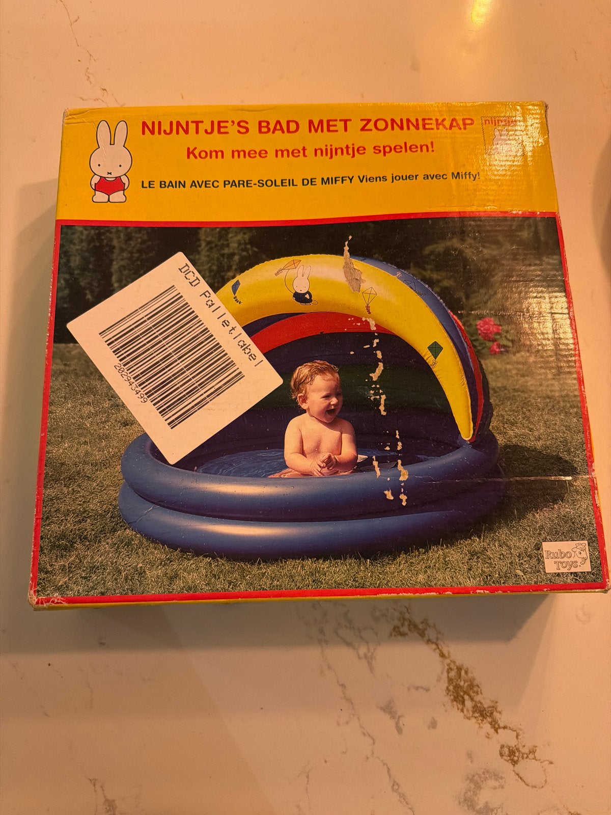 Nijntje's Bad met Zonneflap - Opblaasbaar Babybadje, Ophalen of Verzenden, Nieuw, Overige typen