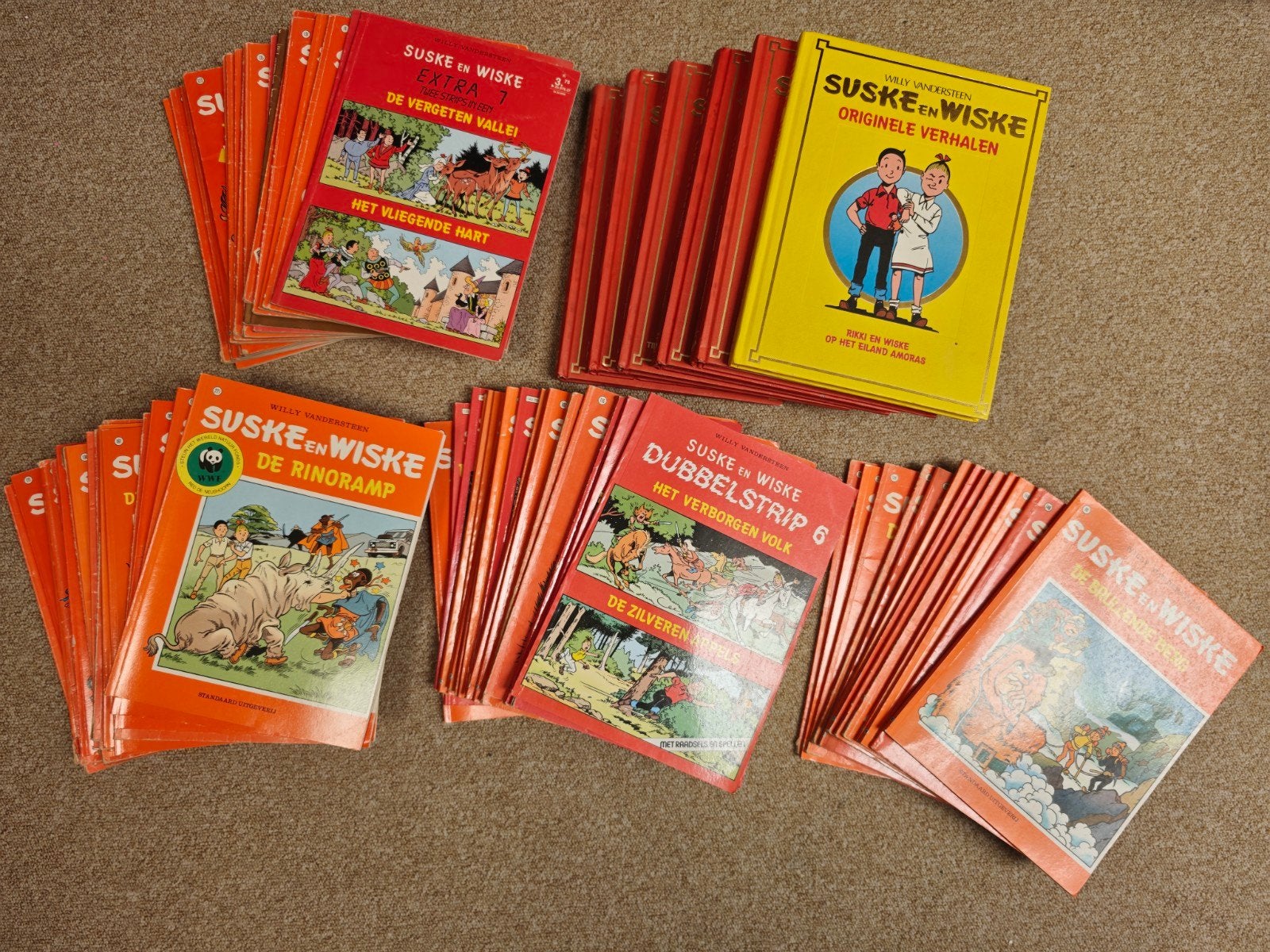Suske en Wiske (79 stuks) • jaren '70 - '80 • in één koop, Boeken, Stripboeken, Meerdere stripboeken, Willy Vandersteen / Paul Geerts