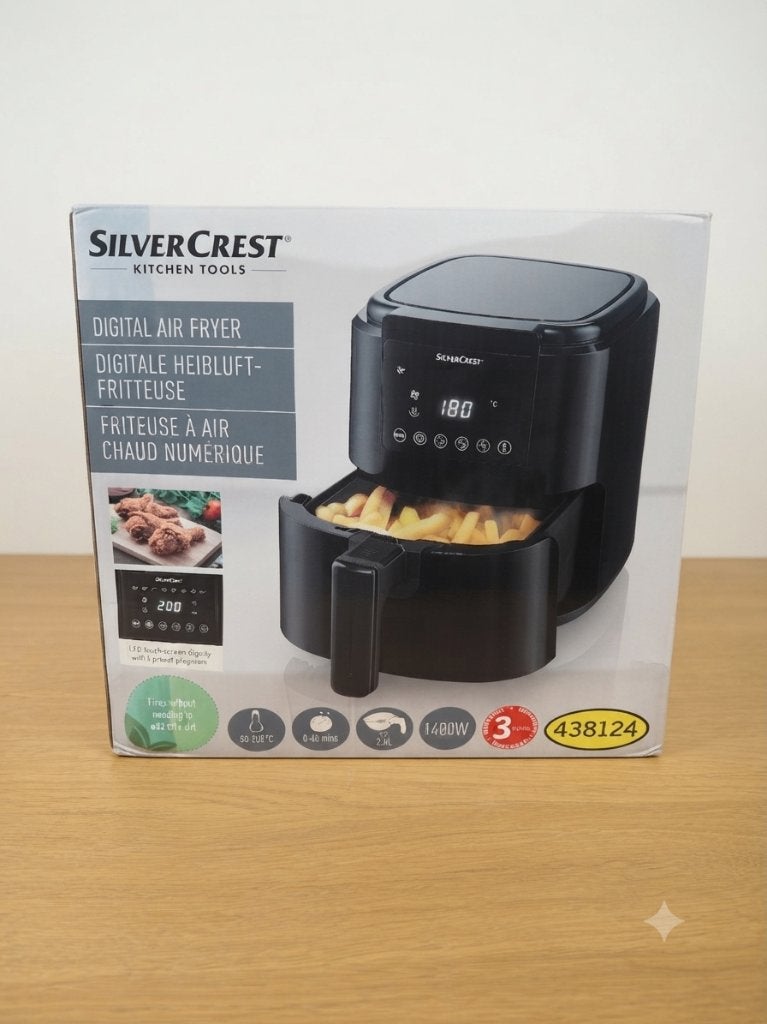 Silvercrest Airfryer 2.4l NIEUW IN DOOS, Ophalen of Verzenden, Nieuw, Airfryer, 1500 gram of meer