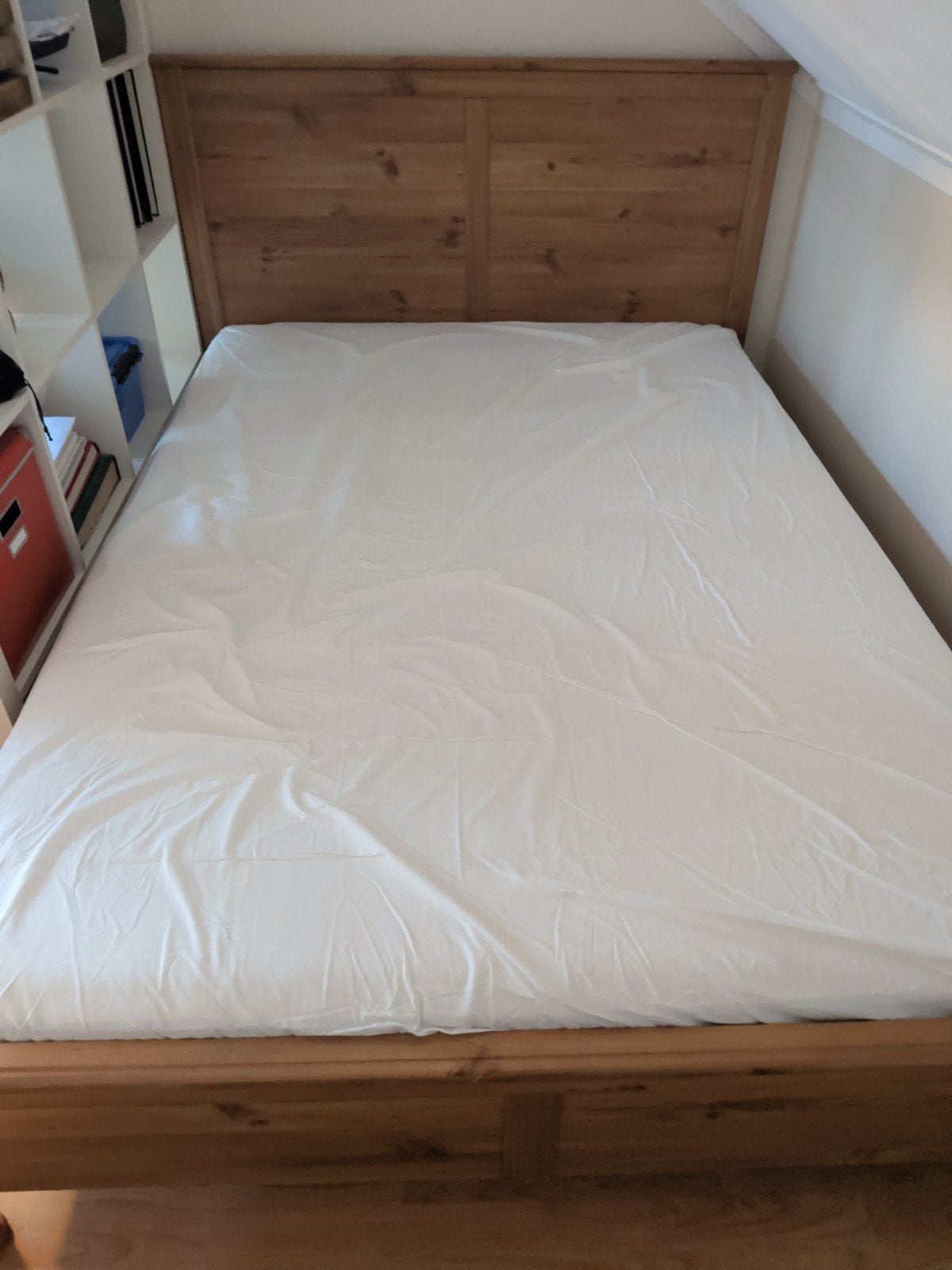IKEA Bed 140x200 met lattenbodem, Ophalen, Gebruikt, Tweepersoons, 140 cm