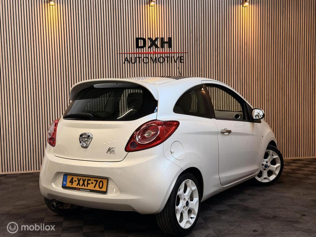 Ford Ka 1.2 Titanium X s/s APK6/2027 PANO LEDER STOELVW AIRC, Voorwielaandrijving, Euro 5, Gebruikt, 4 cilinders
