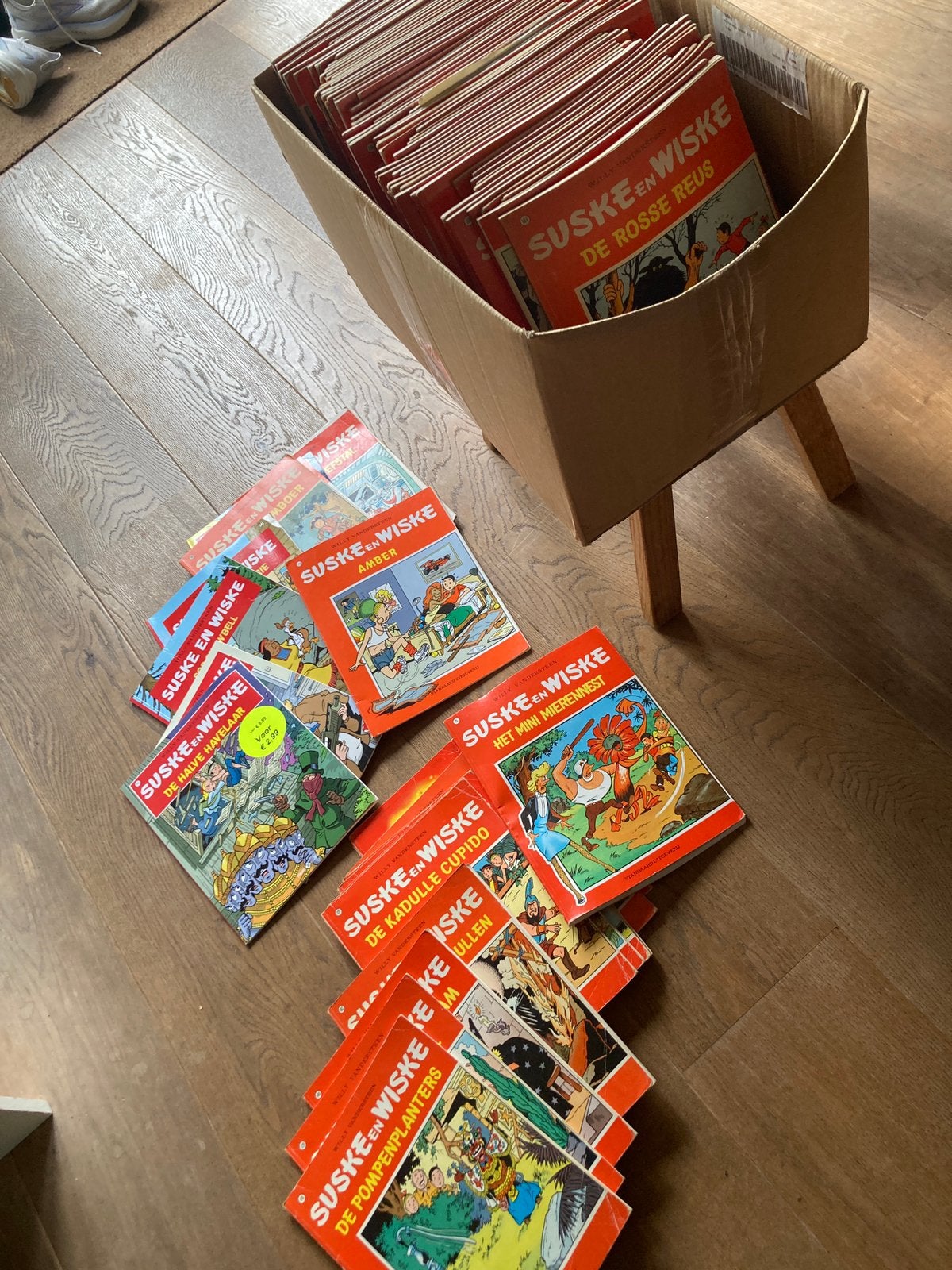 Suske en Wiske, Ophalen, Stripboeken