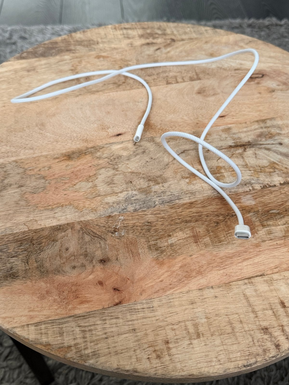 Apple Lightning - USB-C kabel 1 meter, Ophalen of Verzenden, Gebruikt