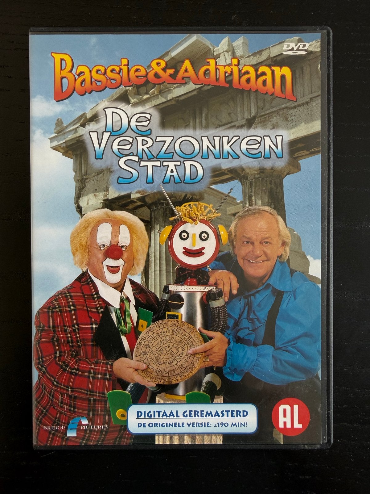 Bassie & Adriaan: De Verzonken Stad - Digitale Remaster, Alle leeftijden, Tv-serie, Zo goed als nieuw, Familie