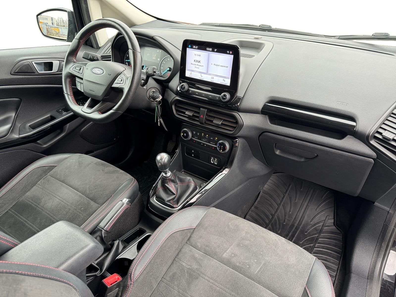 Ford EcoSport 1.0 EcoBoost ST-Line | 17" lichtmetalen velgen, Auto's, Ford, Voorwielaandrijving, 12 maanden, 125 pk, Gebruikt