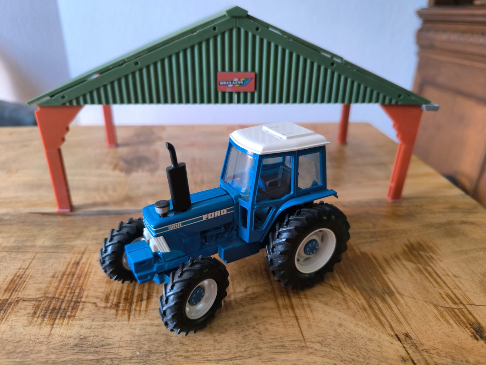 Britains Ford 6610, Verzenden, Zo goed als nieuw, Tractor of Landbouw, Britains