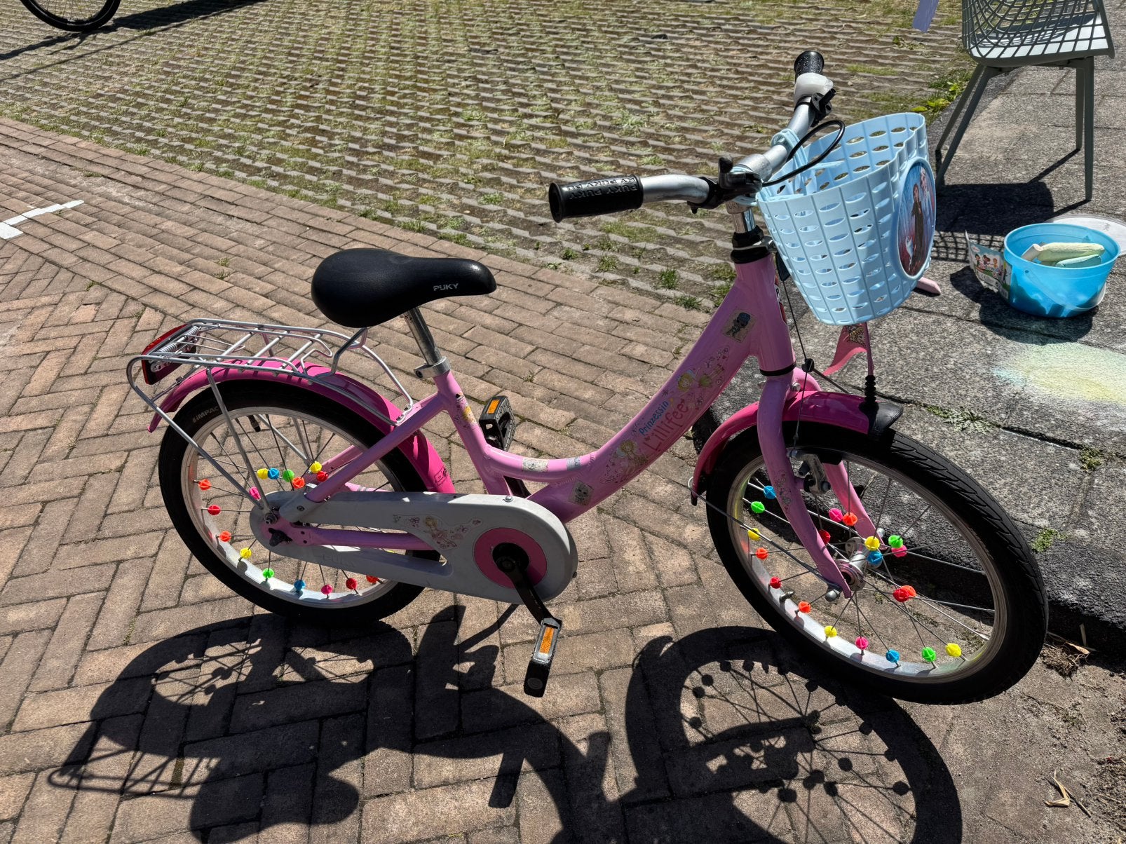 18 inch pucky fiets, Ophalen, Gebruikt, 16 tot 20 inch