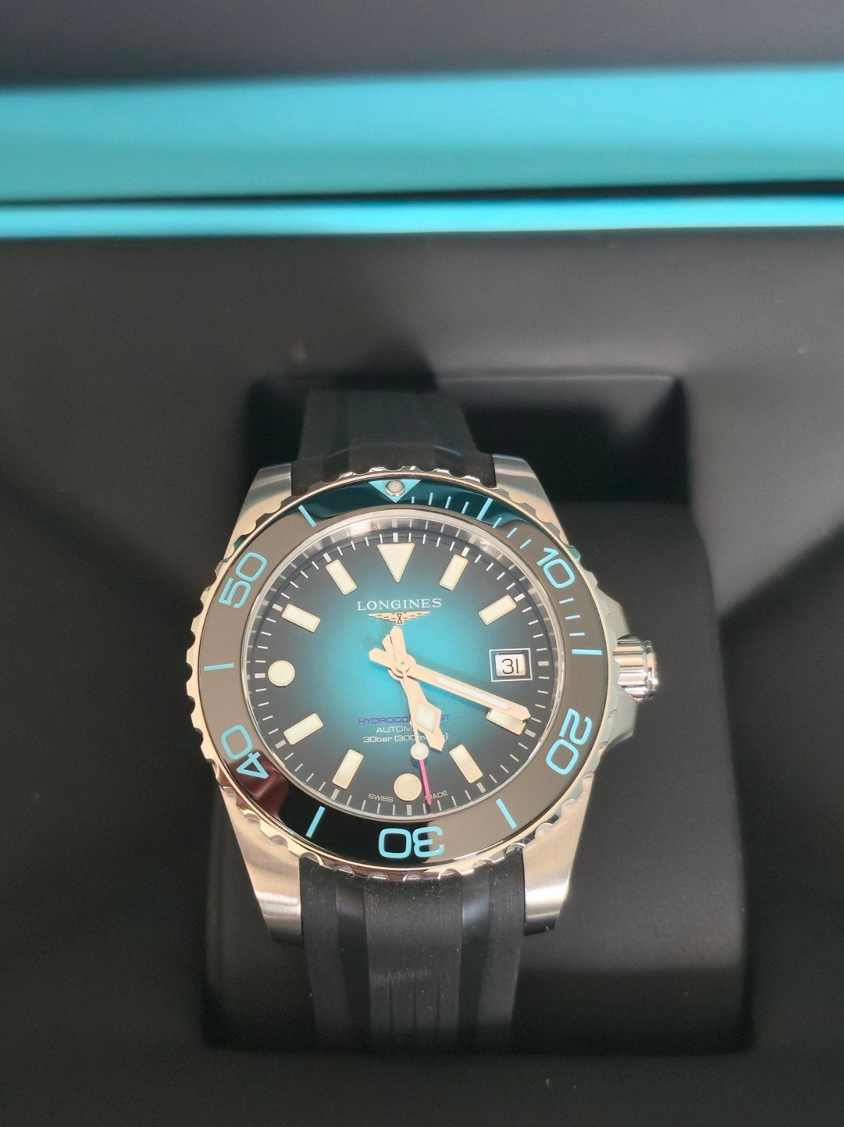 Longines HydroConquest Commonwealth Games Limited Editio, Overige merken, Staal, Polshorloge, Nieuw