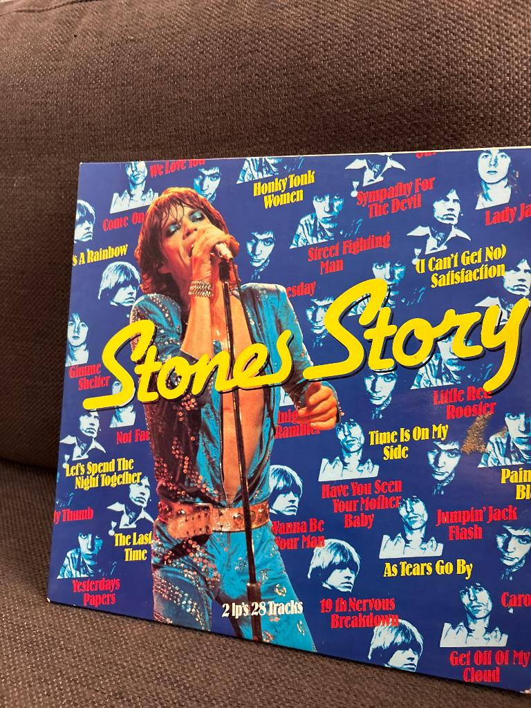Lp Stones story, Cd's en Dvd's, Vinyl | Rock, Ophalen, Gebruikt, 12 inch, Poprock