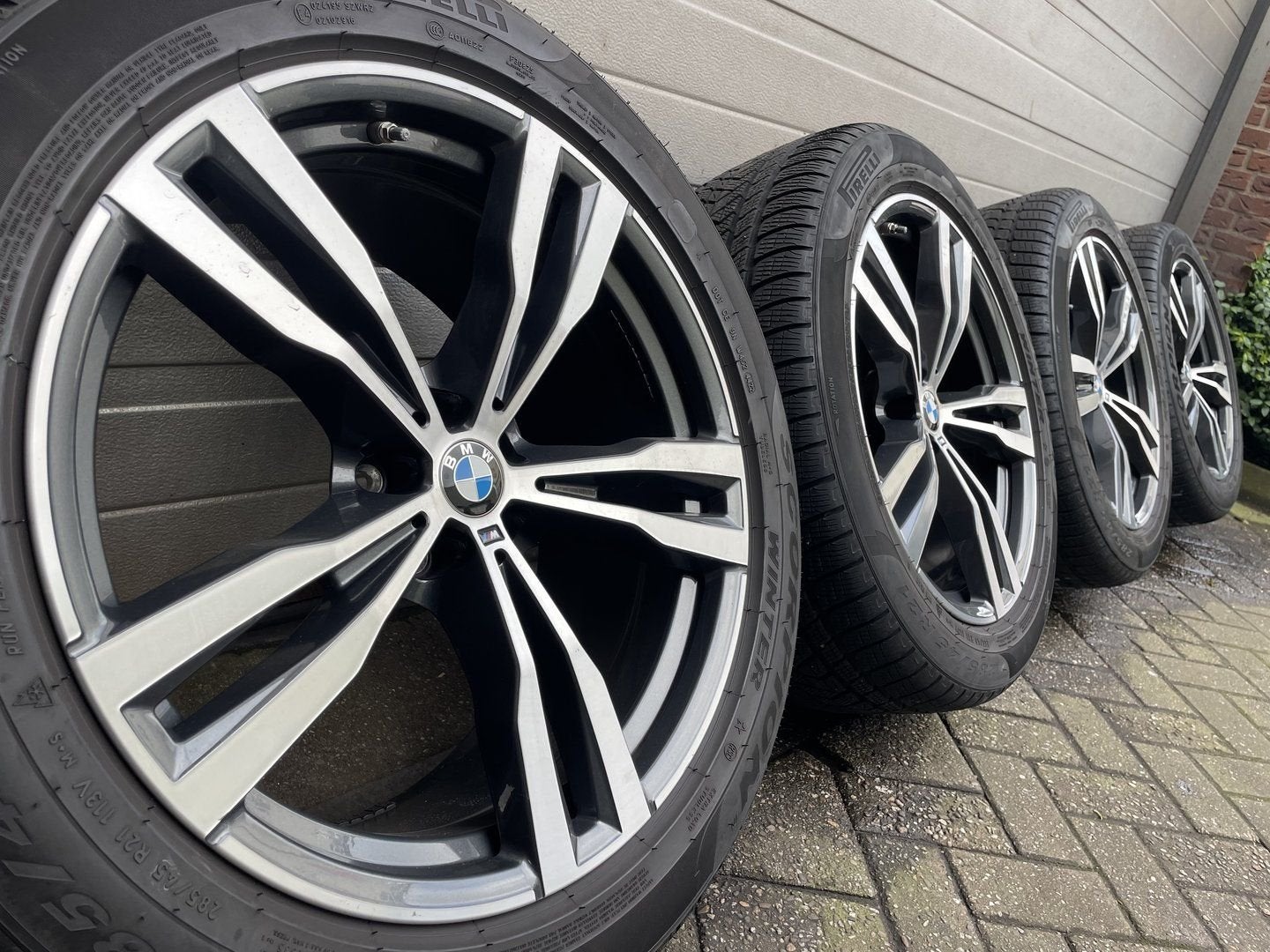 Orig. 21 inch BMW X7 G07 X5 X6 G05 G06 740M velgen banden, Gebruikt, -, 285 mm, -
