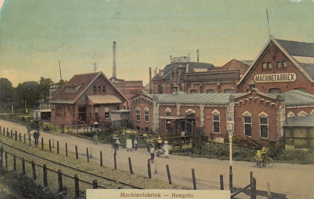 Hengelo - Machinefabriek 1915, Ophalen of Verzenden, Voor 1920, Gelopen, Overijssel