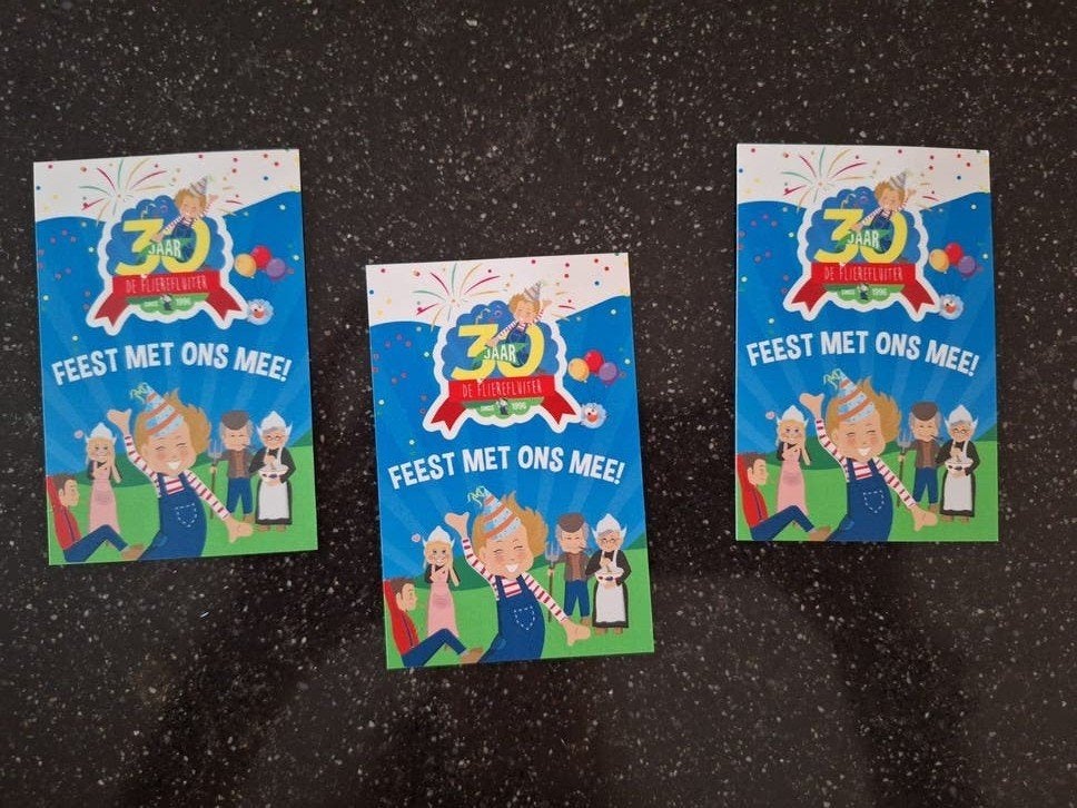 kinder tickets flierefluiter in Raalte, Eén persoon, Ticket of Toegangskaart