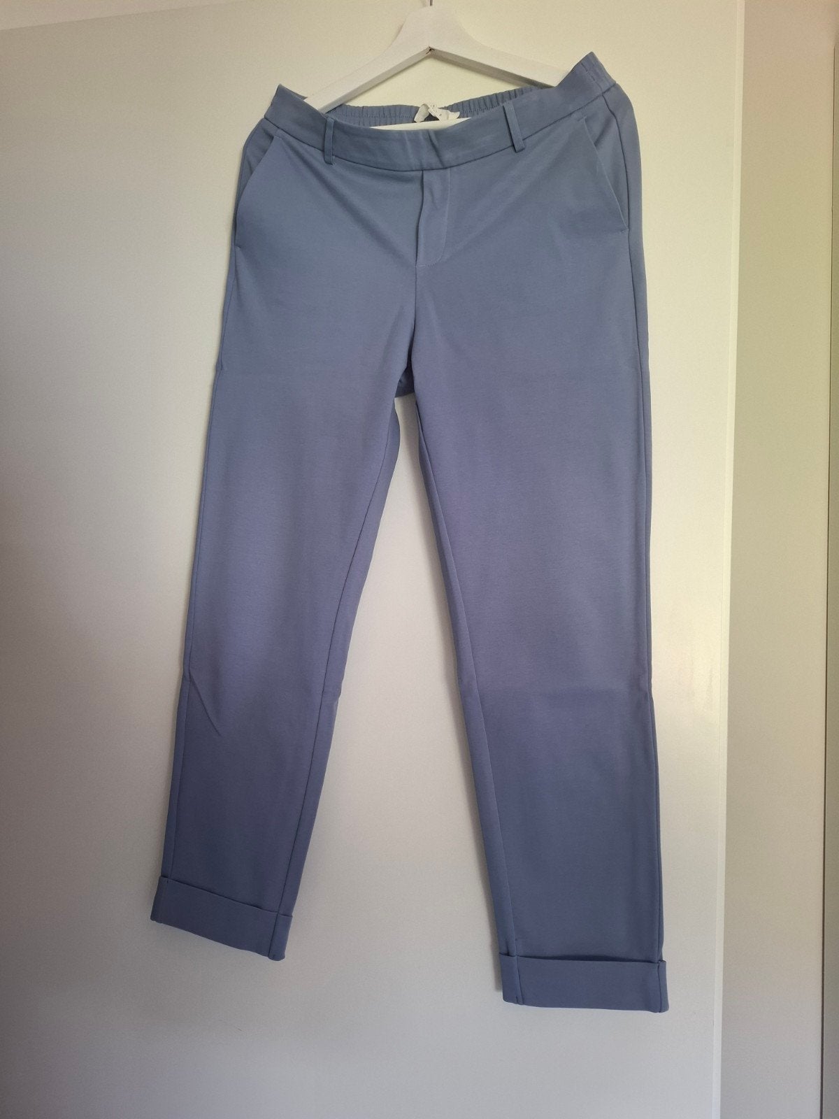 YAYA set: broek en T-shirt blauw, maat 40, Maat 38/40 (M), Blauw, Ophalen of Verzenden, Gedragen