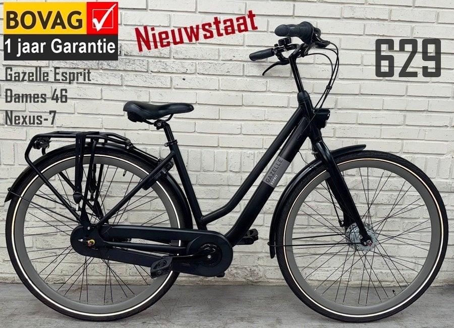 Nieuwstaat! Gazelle Esprit (dames 46 !!) Incl. 1 jr garantie