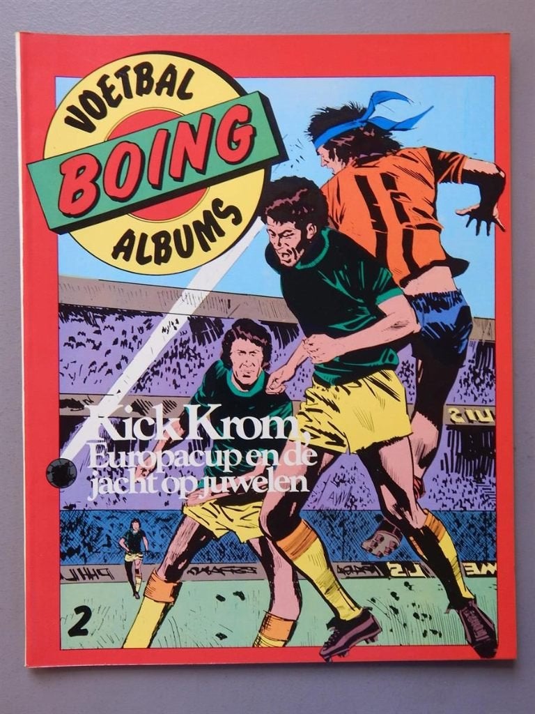 Voetbal Boing Albums. Kick Krom Nr 2, Meerdere stripboeken, Ophalen of Verzenden, Gelezen