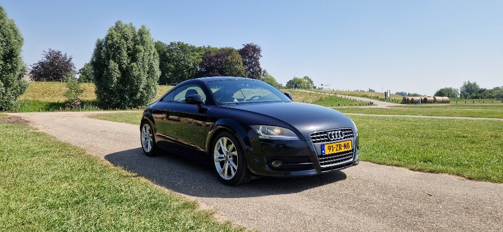 Audi TT 2.0 Tfsi Coupe 147KW 2008 Zwart, Auto's, Audi, Particulier, TT, Alarm, Bluetooth, Boordcomputer, Cruise Control, Elektrische ramen