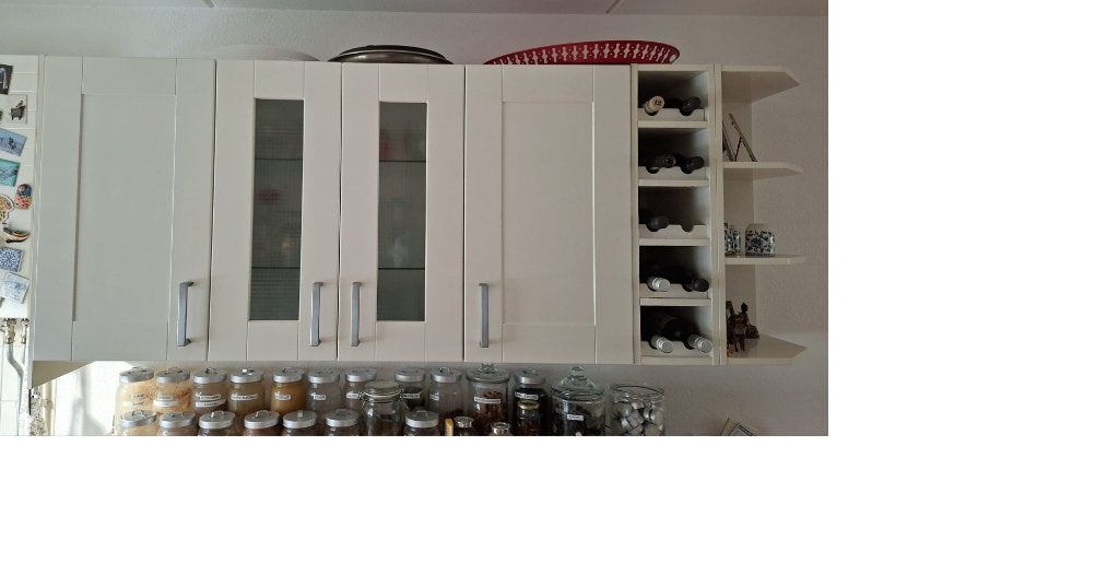 keukenkastjes, Huis en Inrichting, Keuken | Keukenelementen, Ophalen, Gebruikt, Wit, 50 tot 100 cm