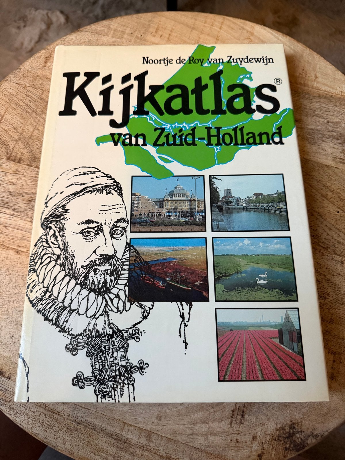 Kijkatlas van Zuid-Holland - Noortje de Roy van Zuydewijn, Boeken, Overige atlassen, Ophalen of Verzenden, Zo goed als nieuw, 1800 tot 2000