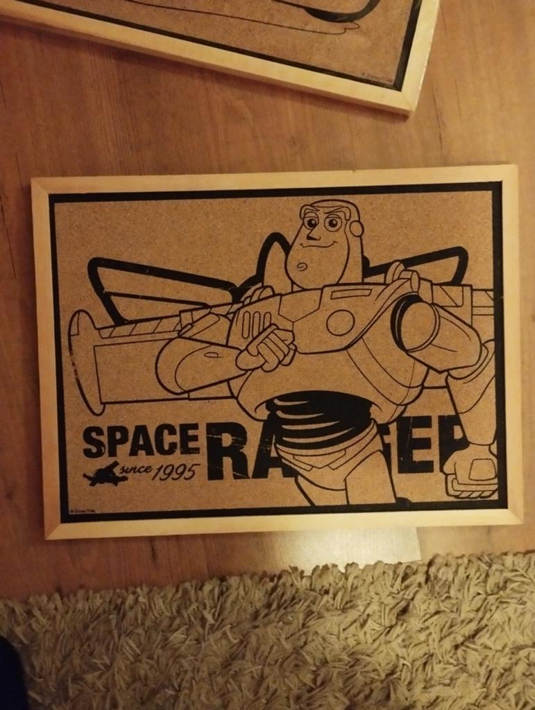 Prikbord Buzz Lightyear - Space Ranger nieuw, Hout, Gebruikt, Overige stijlen, Ophalen of Verzenden