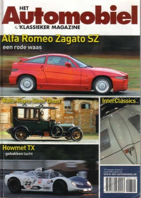 Automobiel 3 2010 : Ford Granada - Alfa Romeo SZ - Howmet TX, Ophalen of Verzenden, Gelezen, Algemeen