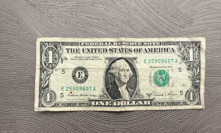 1 dollar 1981 Washington, Ophalen of Verzenden, Noord-Amerika, Los biljet