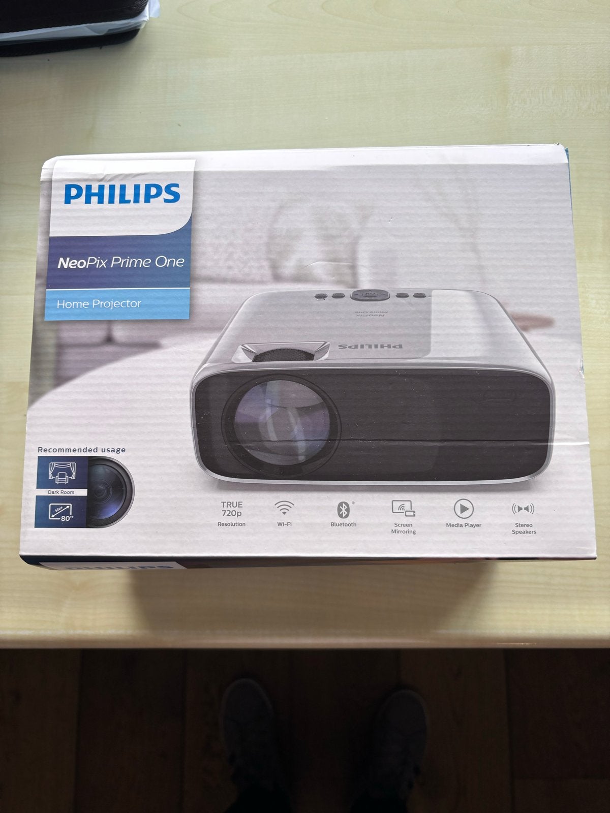 Philips NeoPix Prime One Home beamer Projector - nieuw, Ophalen, Nieuw, LED, HD (720)