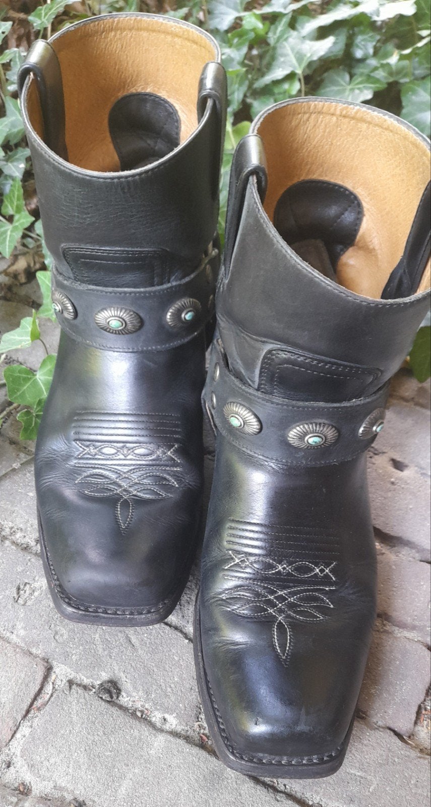 Sendra Bootz - Zwarte leren cowboylaarzen mt40, Sendra, Zwart, Lage of Enkellaarzen, Ophalen of Verzenden