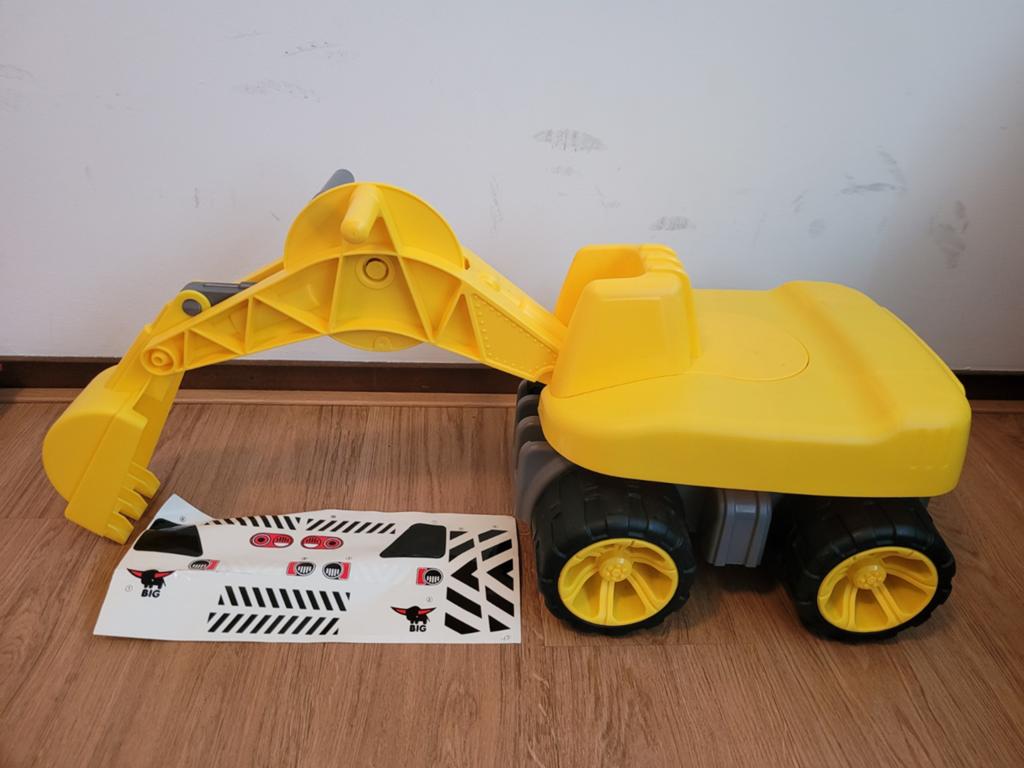 Graafmachine BIG Power worker maxi - 50 kg, Ophalen, Zo goed als nieuw, Overige typen