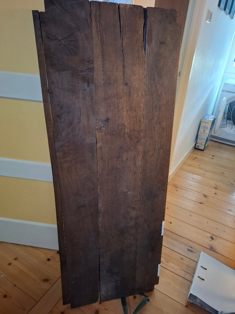 Eikenhouten plank / eiken plank, Ophalen, Gebruikt, Minder dan 25 mm, Eiken