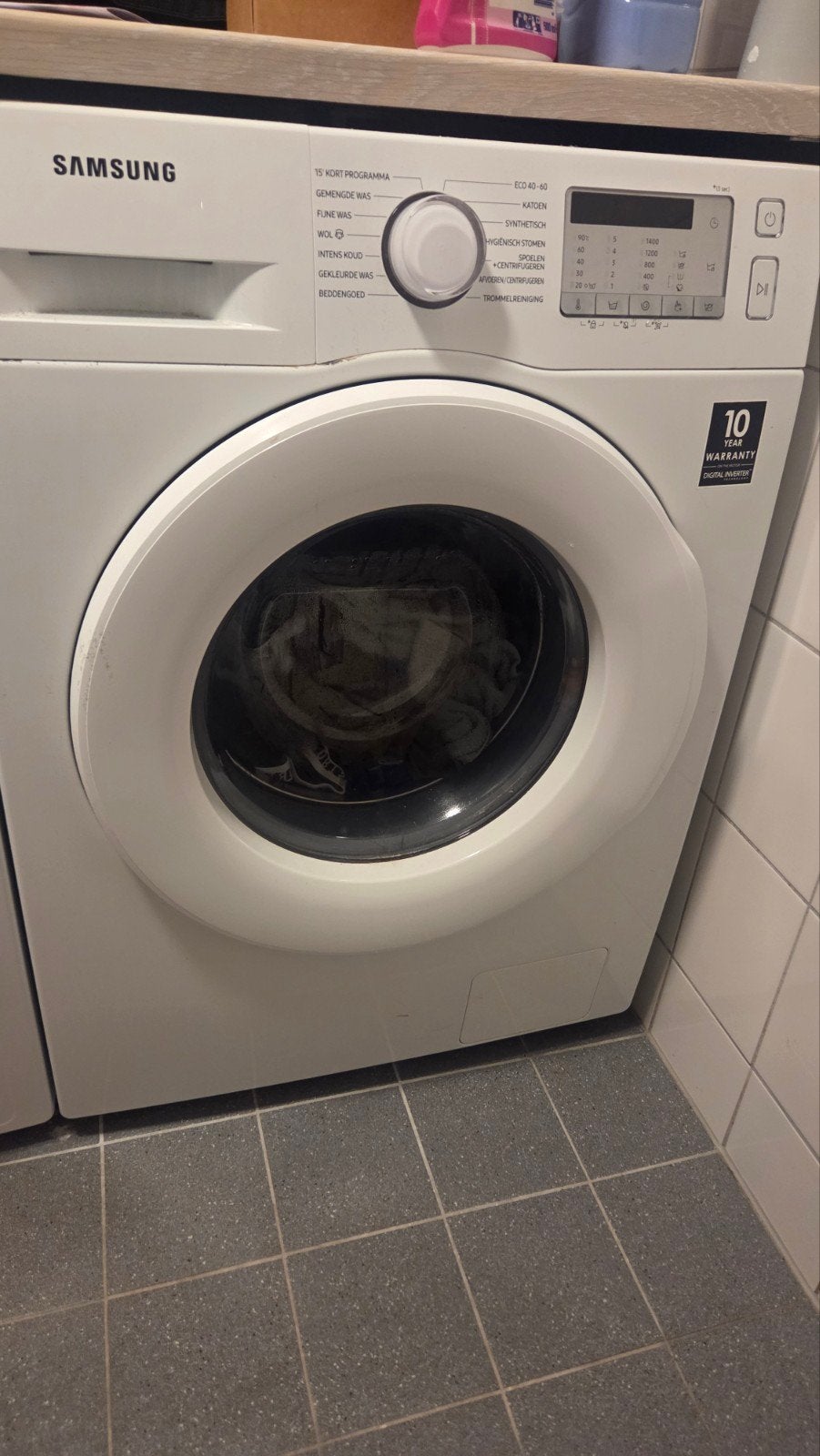 Samsung EcoBubble Wasmachine 8kg (WW80TA049TH), Ophalen