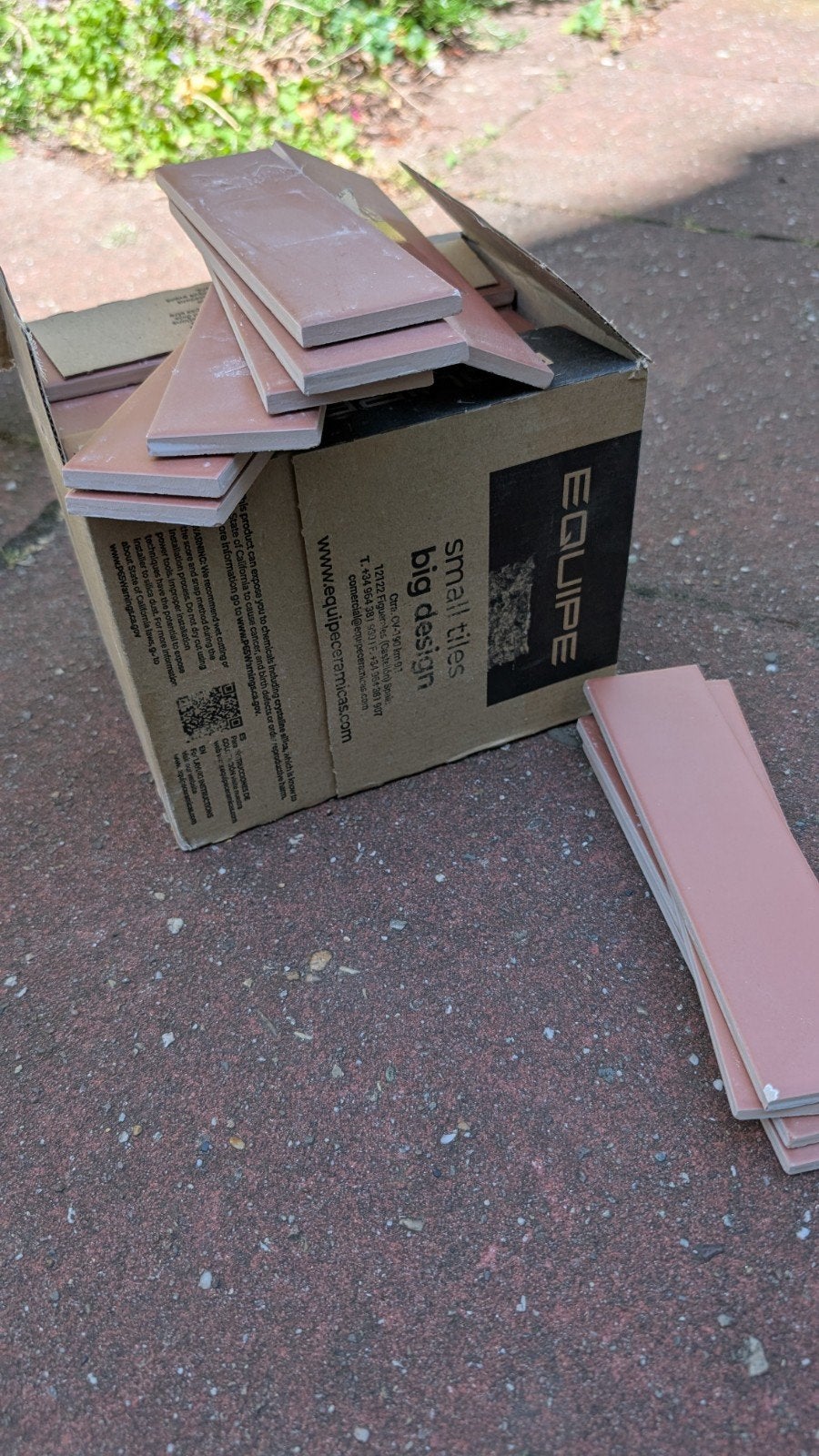 Tegels, equipe Costa nova terra mat 1 doos (0,5m2), Doe-het-zelf en Verbouw, Tegels, Nieuw, Minder dan 5 m², Wandtegels, Keramiek