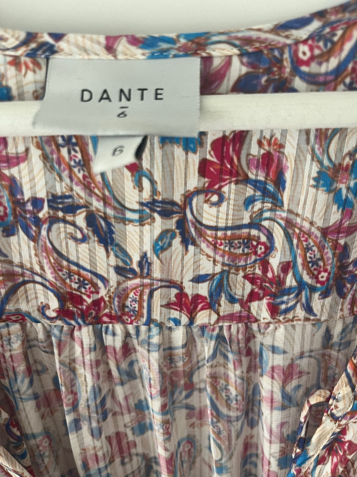 Dante 6 Maxi Jurk met Paisley Print (maat 42), Kleding | Dames, Maat 42/44 (L), Zo goed als nieuw, Onder de knie, Meerkleurig