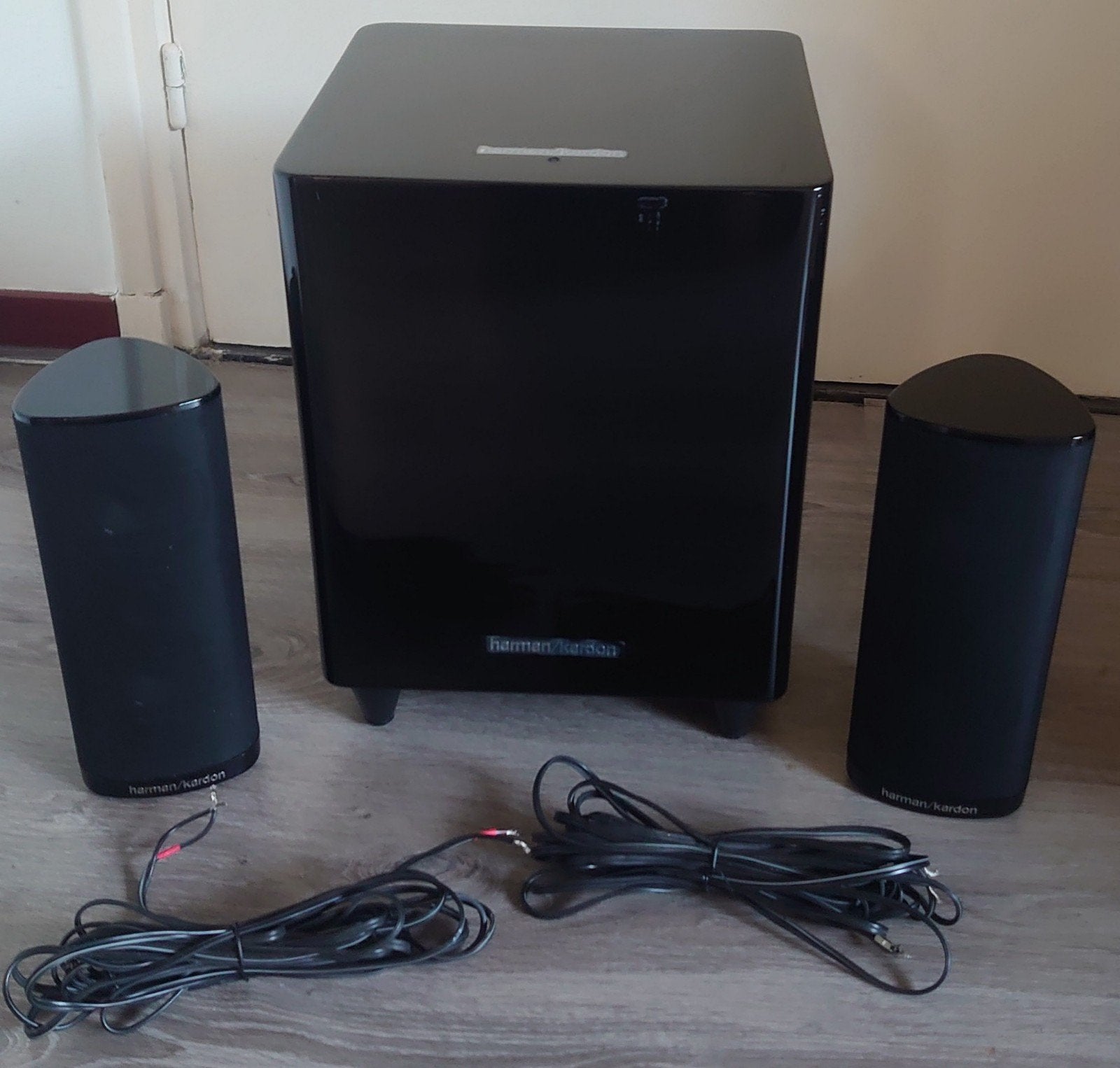 Harman/Kardon 2.1 Speakerset, Gebruikt, Speakerset, AUX-ingang, Harman Kardon