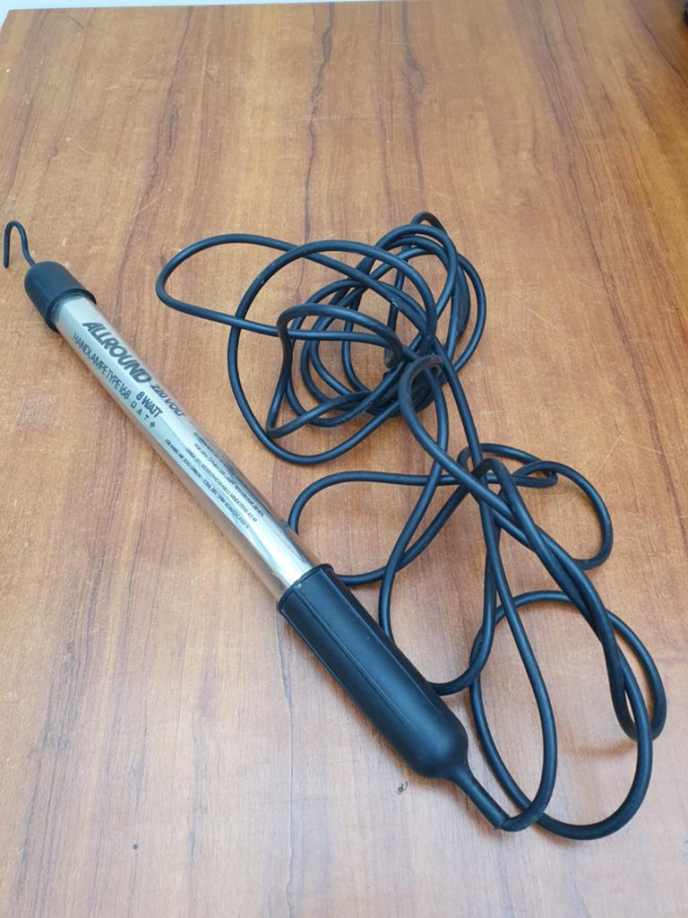 Looplamp 8 Watt TL met 4.5 meter snoer, Ophalen of Verzenden, Gebruikt