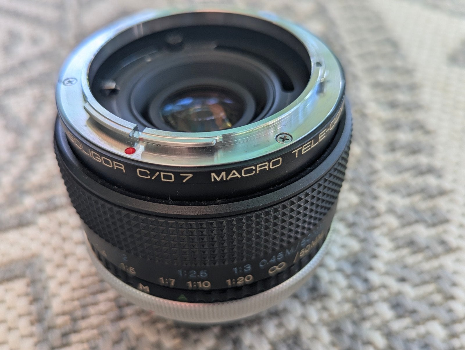 Soligor C/D7 Macro Tele-converter 2x C/FD, Ophalen of Verzenden, Gebruikt, Toebehoren