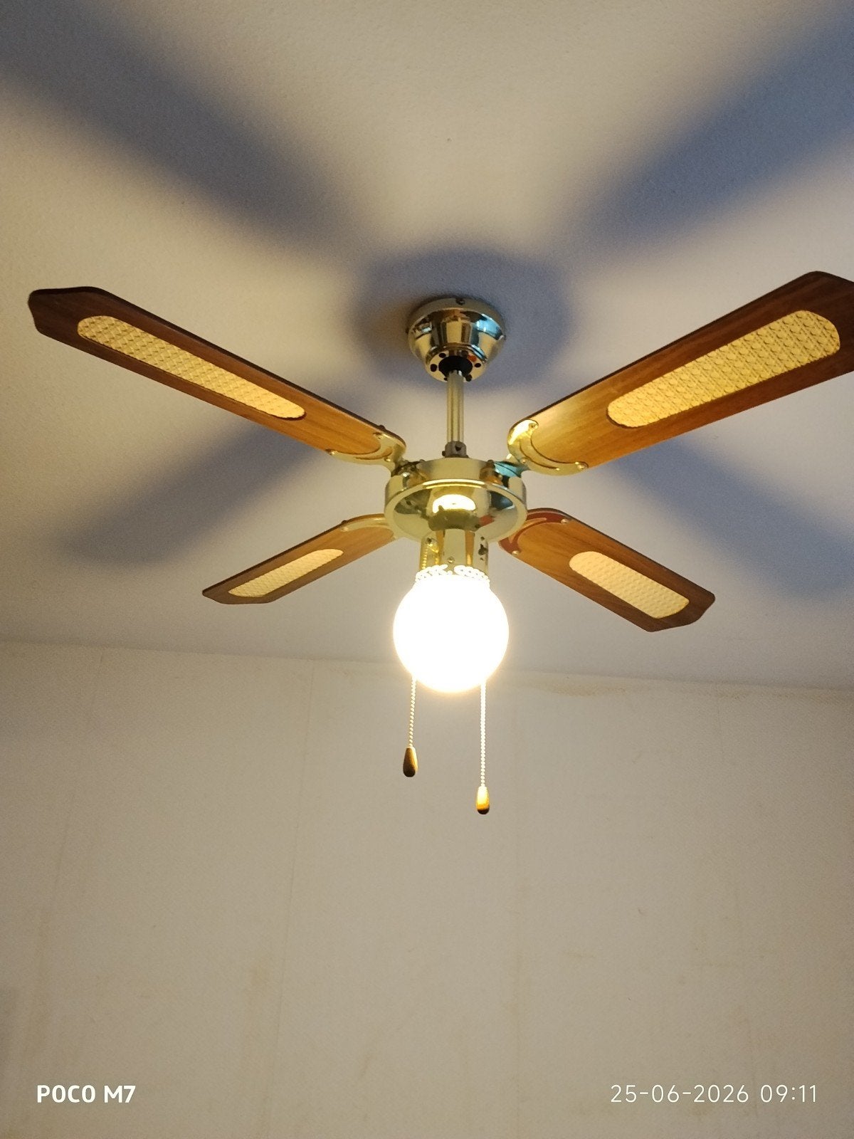 Plafond Ventilator met licht erin, Ophalen, Plafondventilator