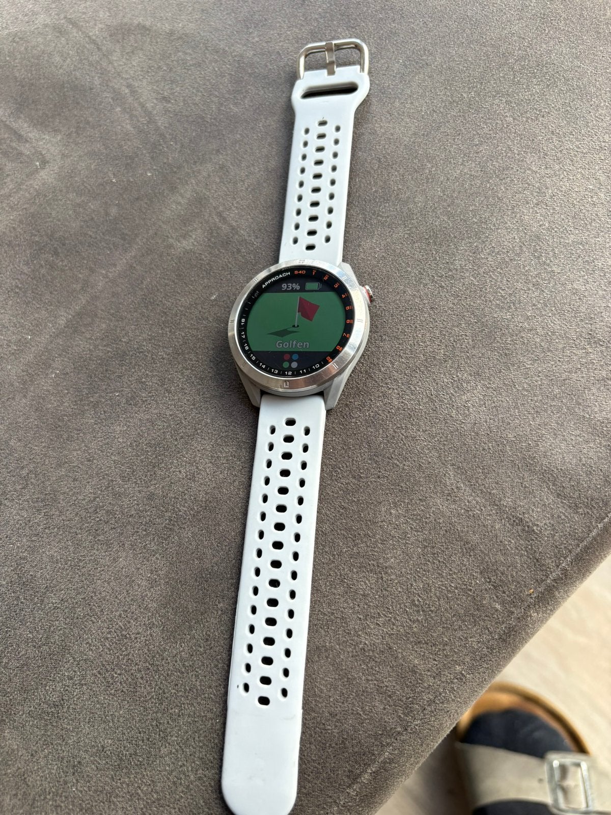 Garmin S40 golf gps horloge, Ophalen of Verzenden, Zo goed als nieuw, Grijs, Android