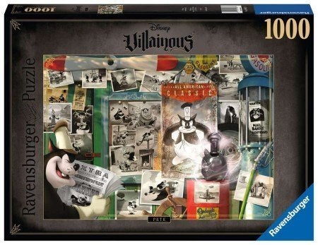 Ravensburger: Disney Villainous: Pete 1000 stukjes, Ophalen of Verzenden, 500 t/m 1500 stukjes, Nieuw, Legpuzzel