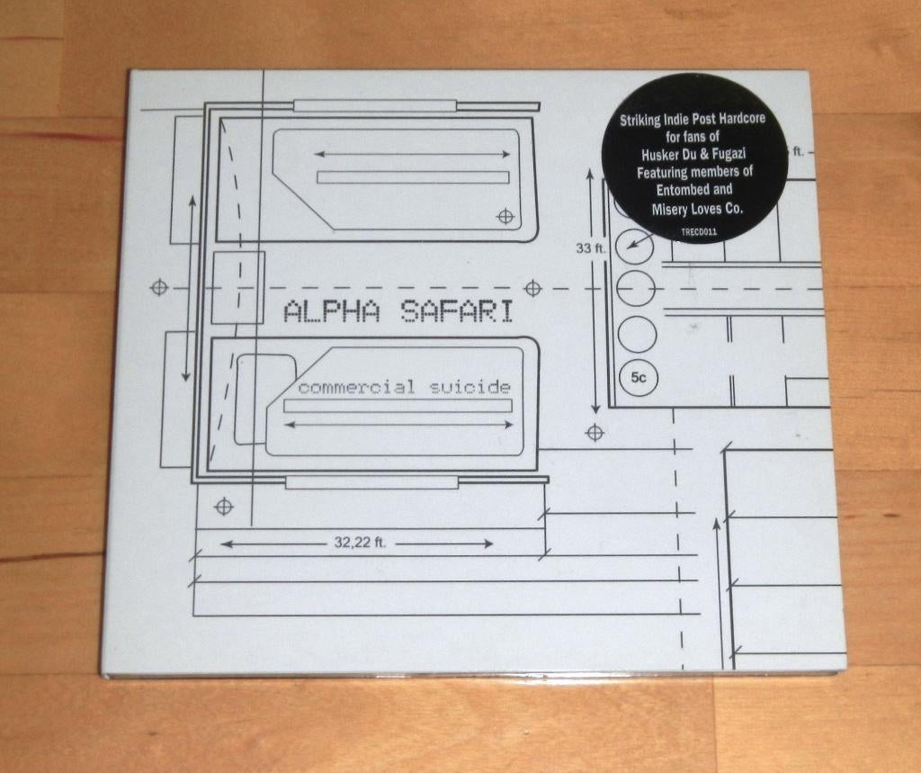 cd - Alpha Safari - Commercial Suicide, Cd's en Dvd's, Ophalen, Zo goed als nieuw, Poprock