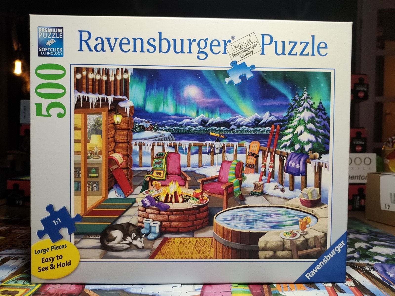 Ravensburger puzzel 500 XL stukjes, Hobby en Vrije tijd, Denksport en Puzzels, Ophalen of Verzenden, 500 t/m 1500 stukjes, Zo goed als nieuw
