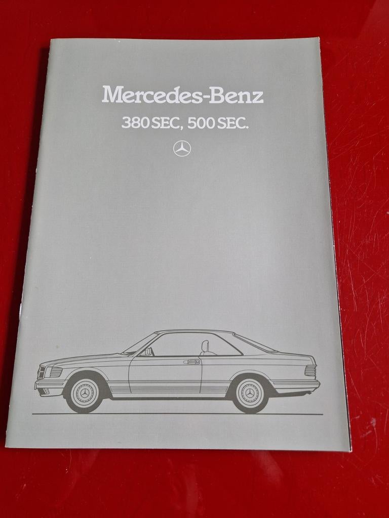 Mercedes Benz 380 sec 500 sec w126 coupe, Ophalen of Verzenden, Zo goed als nieuw, Mercedes, Mercedes-Benz