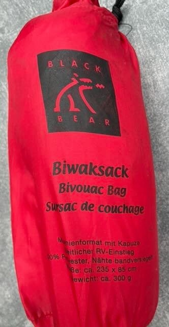 bivakzak 1 persoons 325 gram, Caravans en Kamperen, Ophalen of Verzenden, Zo goed als nieuw, Tot en met 2
