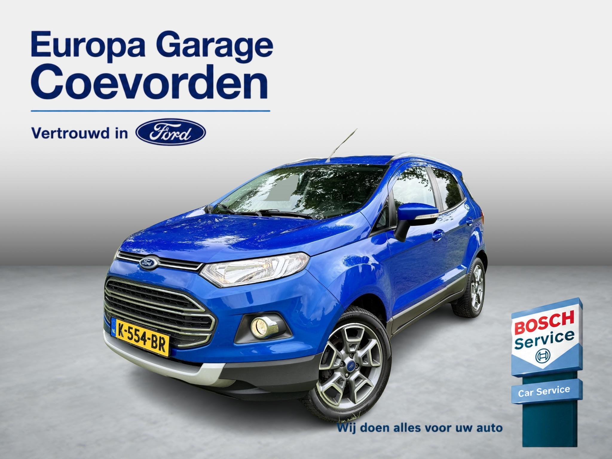 Ford EcoSport 1.0 EB 125PK Titanium | DISTRIBUTIE VERVANGEN, Voorwielaandrijving, Gebruikt, Euro 6, Ecosport